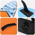 vidaXL SUP doska so sedadlom 2-in-1 TRITON 366 x 81 x 15 cm Modrá pre