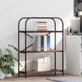 vidaXL Regál na knihy 3 úrovní 80 x 30 x 109 cm Kompozitné drevo