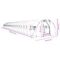 vidaXL Fóliovník s oceľovým rámom zelený 72 m² 24x3x2 m