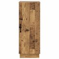 vidaXL Servírovacia skriňa Staré drevo 33 x 34,5 x 87 cm