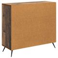 vidaXL Servírovacia skriňa Staré drevo 89 x 34,5 x 80 cm