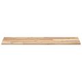 vidaXL Plávajúce police 2 ks 100x30x2 cm neošetrené masívne drevo akácia