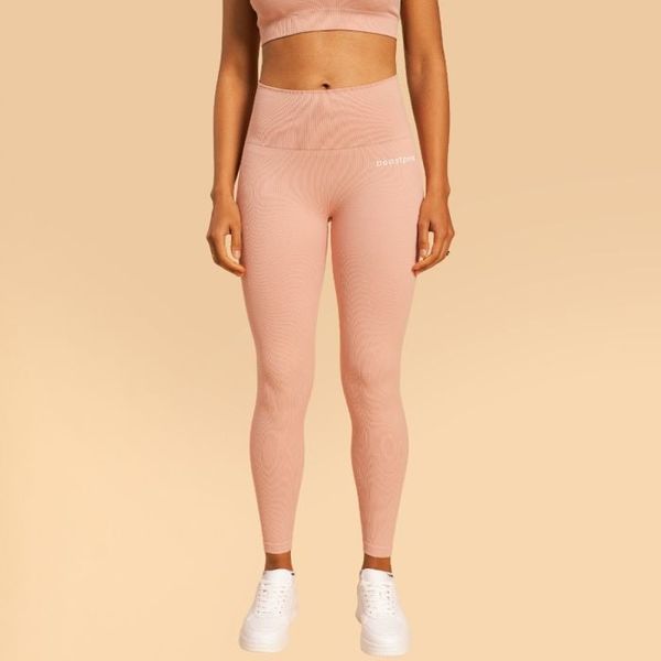 Dámske legíny Hyper Pink - BeastPink, veľkosť XXL, veľkosť oblečenia XXL