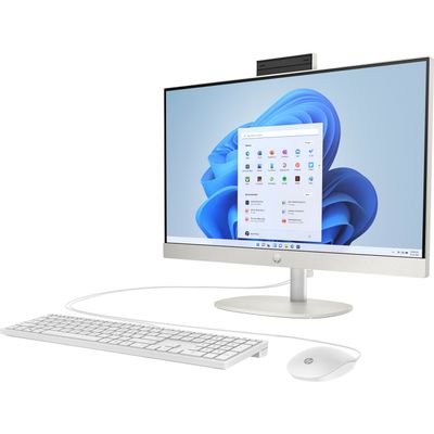 HP 24/cr1006nc/23,8"/FHD/T/U5-125U/32GB/1TB SSD/4C-iGPU/W11H/White/2R HP 24-cr1006nc/ AiO/ Ultra 5-125U / 32GB DDR5/ 1TB SSD/ Intel Arc/ 24" FHD,touch/ W11H/ klávesnica+myš/ biely