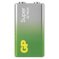 Hliníková batéria GP Super Alkalická 9V (6LR61)