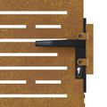vidaXL Záhradná brána 85x150 cm, corten oceľ, štvorcový dizajn
