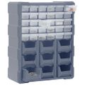vidaXL Organizér s 39 zásuvkami 38x16x47 cm