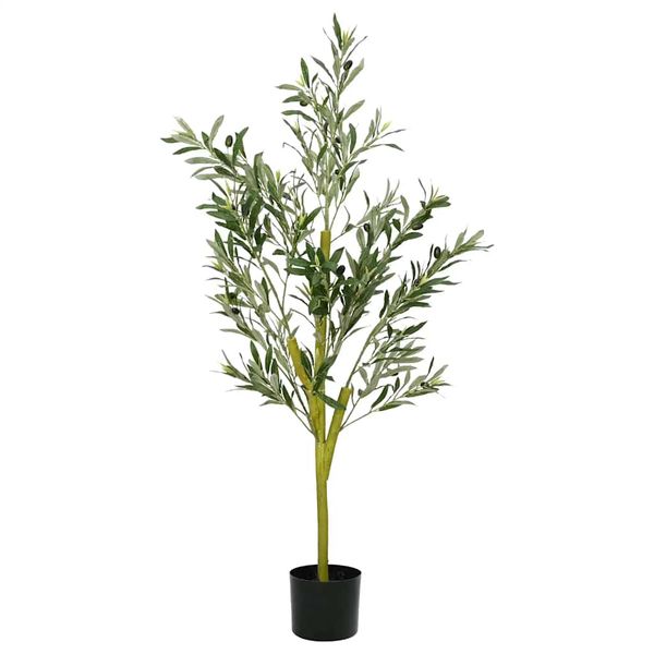 vidaXL Umelý olivovník 450 listov 120 cm zelený