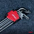 Kľúče TORX dlhé 230 mm 9 ks TKL