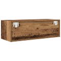 vidaXL TV stolíky 2 ks staré drevo 80x31x25,5 cm spracované drevo