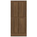 vidaXL Knižnica hnedý dub 82,5x30,5x185,5 cm spracované drevo
