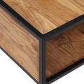 vidaXL Konferenčný stolík 70x70x32 cm, akáciový masív