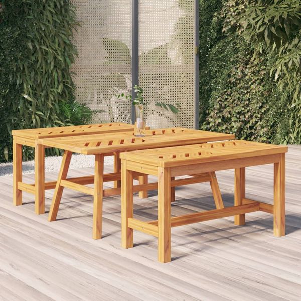 vidaXL Konferenčný stolík 100x50x45 cm masívne akáciové drevo