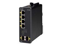 Přepínač - řízený - 4 x 10/100/1000 (PoE+) + 2 x 1000Base-X SFP (uplink) - lze montovat na konzolu DIN - PoE+ - napájení DC - repasováno
