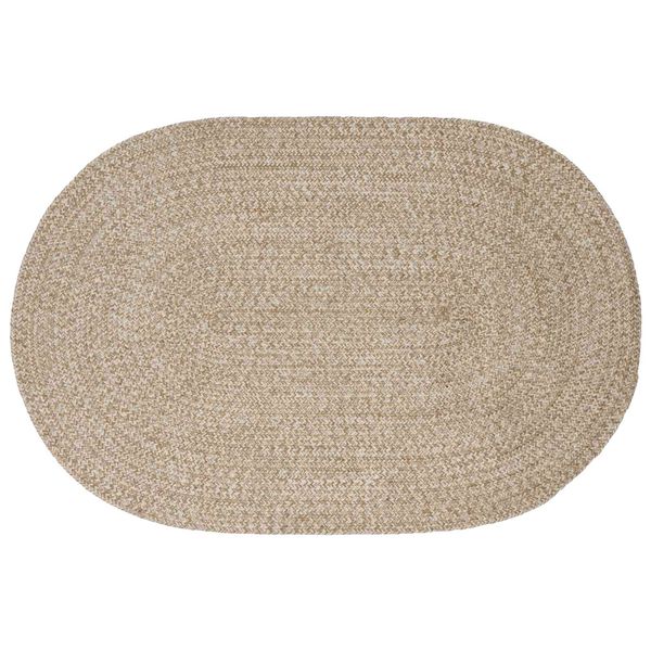 vidaXL Kusové koberce Biela 100 x 152 cm Juta