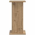 vidaXL Stojan na rastliny 2 ks Dub artisan 30,5 x 30 x 60,5 cm