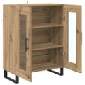vidaXL Servírovacia skriňa Remeselný dub 69,5 x 34 x 90 cm