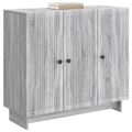 vidaXL Servírovacia skriňa Sivá sonoma 89 x 34,5 x 80 cm