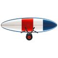 vidaXL SUP vozík na surfovú dosku skladací 45 kg hliník