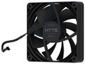 HYTE ventilátor 120mm PWM / barva Pitch Black / 1500rpm / 72CFM / ABS / 4-pin / sada 4x ventilátor Ventilátor, 120mm, FDB ložisko, 4pin PWM, výška 25mm, cerný, 4ks