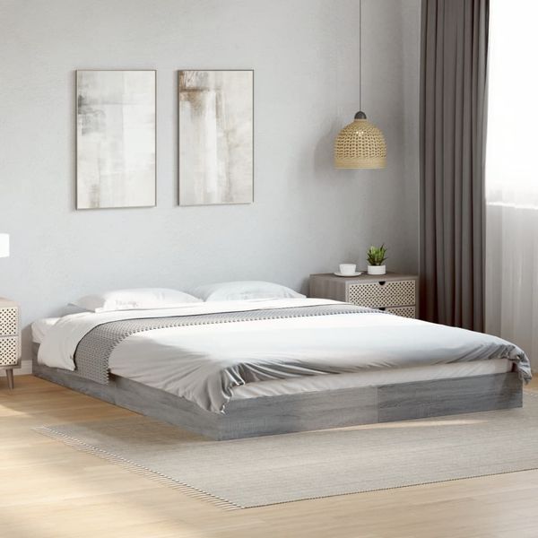 vidaXL Posteľný rám bez matraca 160x200 cm kompozitné drevo
