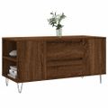 vidaXL Konferenčný stolík hnedý dub 102x44,5x50 cm kompozitné drevo