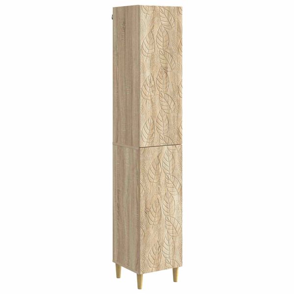vidaXL Sada skríň 2 pcs Dub sonoma Kompozitné drevo