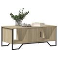 vidaXL Konferenčný stolík dub sonoma 100x51x40 cm kompozitné drevo