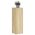 vidaXL Stojany na rastliny 2 ks dub sonoma 25x25x80cm kompozitné drevo
