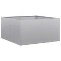VidaXL kvetináč 80x80x40 cm Pozinkovaná oceľ