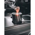 Aroma difuzor Car Flame do auta čierny 100ml, USB-C, do držiaka na pitie SIXTOL