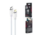 Maxlife MXUC-05 kábel USB-C - Lightning 2,0 m 20W biely