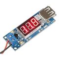 Napájací modul, step-down menič 4,5-40V na 5V/2A, USB + voltmetr
