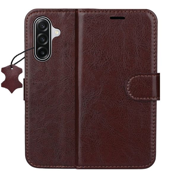 Smart Luxe leather case for Samsung Galaxy S24 brown
