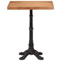 vidaXL Bistro stolík 60x60x76 cm akáciový masív