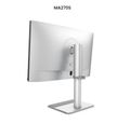 BenQ LCD MA270S 27" IPS/5120x2880/5ms/450nits/2000:1/HDMI/USB/Thunderbolt/pivot/šedá- pro tvůrce, s Mac Monitor, 27", 5K 5120 × 2880 px, IPS, 99% P3, Thunderbolt 4, KVM, výškove nastavitelný, nano lesklý, pro Mac