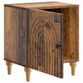 vidaXL Nočný stolík Staré drevo 43 x 34,5 x 50 cm Kompozitné drevo