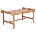 vidaXL Konferenčný stolík 100x50x45 cm tíkový masív