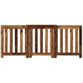 vidaXL Kryt na radiátor staré drevo 205x21,5x83,5 cm kompozitné drevo