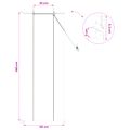 vidaXL Roleta Hnedá 60 x 160 cm Bambus