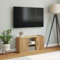 vidaXL TV skrinka „ODDA“ 79x24x40 cm masívne borovicové drevo