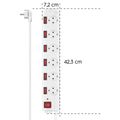 HAMA Prepäťová ochrana XL, 6x Schuko, 1,4m, biela