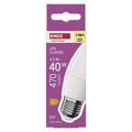 LED žiarovka Classic sviečka / E27 / 4,2 W (40 W) / 470 lm / teplá biela
