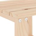 vidaXL Záhradný príručný stolík 40x38x28,5 cm masívna borovica