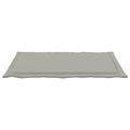 vidaXL Vankúše na sedenie 2 ks Polyester Svetlosivá 47 x 36 x 2 cm