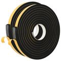 vidaXL Samolepiaca penová páska 2 ks Čierna 15mm x 5m CR Pena