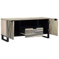 vidaXL TV jednotky 105 x 33 x 46 cm Biela Kompozitné drevo