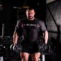 Polyuretánová jednoručná činka HMS HPC 30 kg