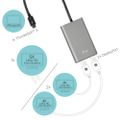 ROZBALENÉ - i-tec THUNDERBOLT 3 Dual Display Port adaptér 4K/ 2x Display Port 4K Adaptér, Thunderbolt 3 na 2x DisplayPort, 4K - ROZBALENÉ