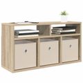 vidaXL Nízka skriňa so zásuvkou Sonoma dub 72 x 22,5 x 38 cm